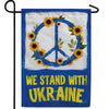 America Forever We Stand with Ukraine - Peace Garden Flag