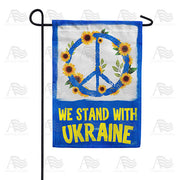 America Forever America Forever Garden Flag - We Stand with Ukraine - Peace