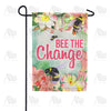 America Forever Bee The Change Garden Flag