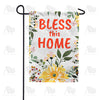 America Forever Bless This Home Garden Flag
