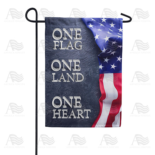 America Forever One America Garden Flag