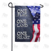 America Forever One America Garden Flag