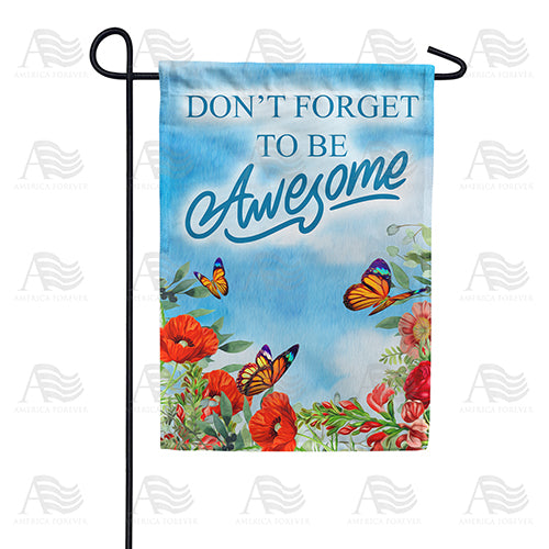 America Forever You're Awesome Garden Flag