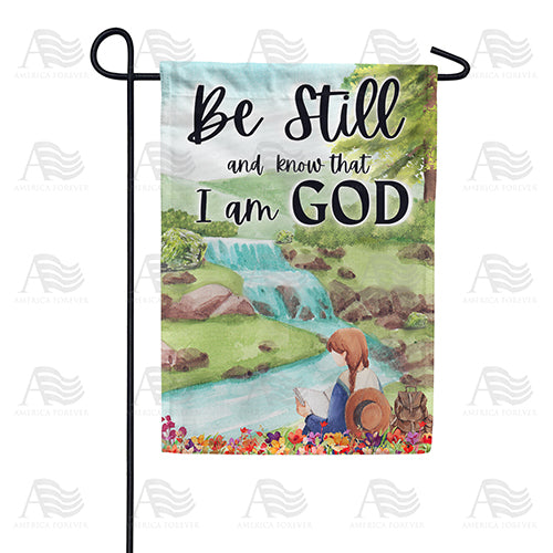 America Forever Listen To God's Words Garden Flag
