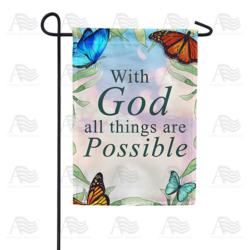 America Forever The Beauty Of God's Love Garden Flag