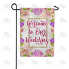 America Forever Wedding Welcome Garden Flag
