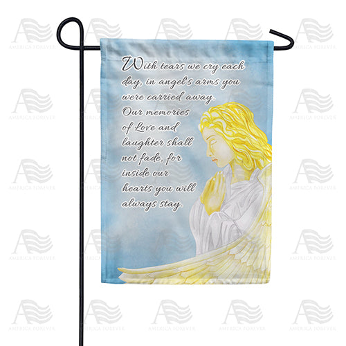 America Forever In My Heart Always Garden Flag