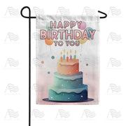 America Forever It's Your Birthday Garden Flag