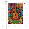 America Forever Groovy Guitar Garden Flag