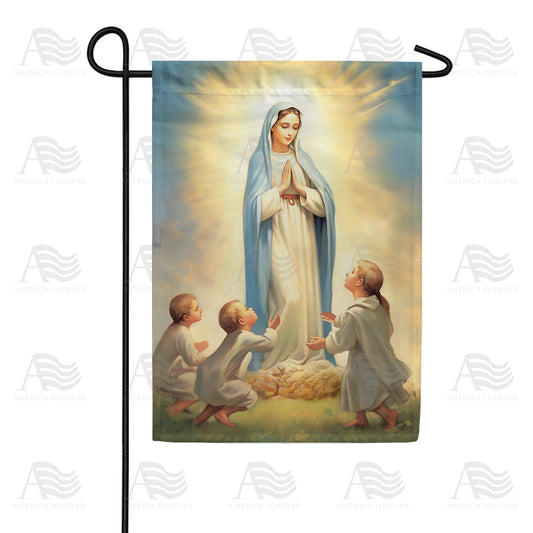 America Forever Praying For Children Garden Flag
