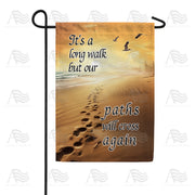 America Forever We Will Meet Again Garden Flag