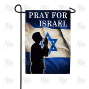 America Forever Pray for Israel Garden Flag