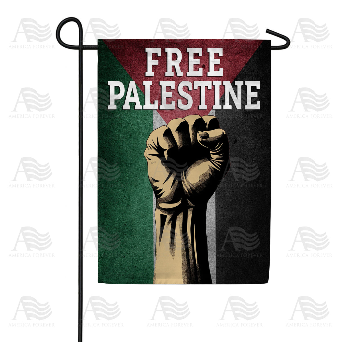 Free Palestine Double Sided Garden Flag 12.5" x 18"