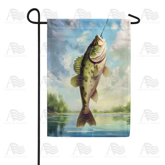 America Forever Trophy Bass Garden Flag