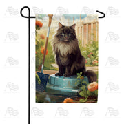 America Forever My Garden Helper Garden Flag