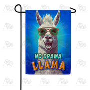America Forever No Drama Llama Garden Flag
