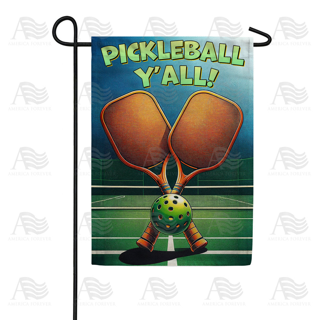 America Forever Courtside Pickleball Rally Garden Flag