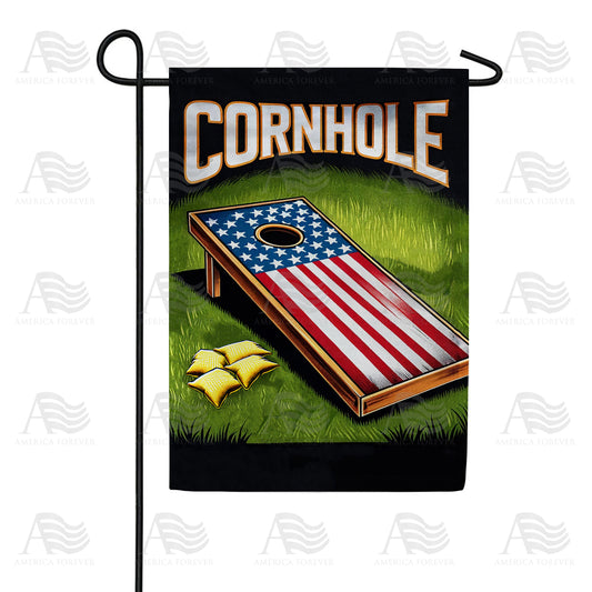 America Forever American Flag Cornhole Game Garden Flag