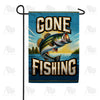 America Forever Sunset Bass Fishing Garden Flag