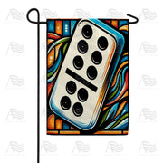 America Forever Colorful Domino Garden Flag