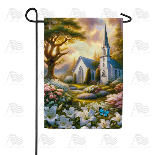 America Forever Twilight Grace Garden Flag