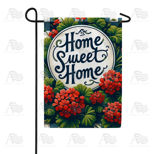 America Forever Floral Abode Garden Flag