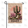 America Forever Desert Cowboy Frog Garden Flag
