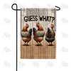 America Forever Chicken Butt Fun Garden Flag