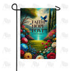 America Forever Garden of Faith Garden Flag