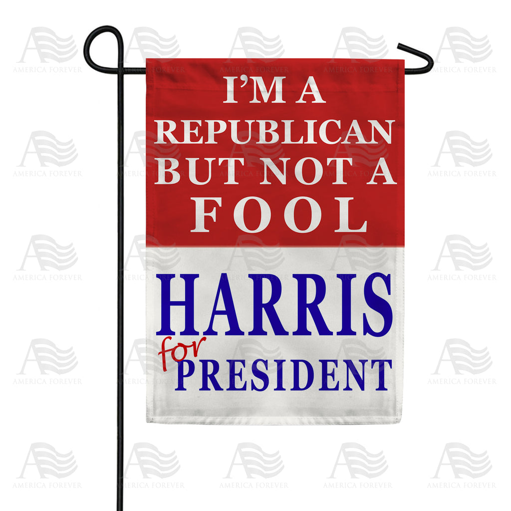 America Forever Harris for President Garden Flag
