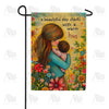America Forever Mother and Child Beautiful Day Garden Flag