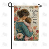 America Forever Mother and Child Beautiful Day Butterfly Garden Flag