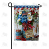 America Forever America the Beautiful Mason Jar Garden Flag