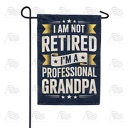 America Forever Professional Grandpa Garden Flag