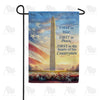 America Forever Washington Monument First in War Peace Garden Flag
