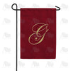 America Forever Ornate Script Monogram Garden Flag