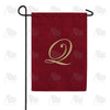 America Forever Ornate Script Monogram Garden Flag
