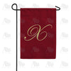 America Forever Ornate Script Monogram Garden Flag