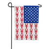 America Forever Patriotic American Lobster Stars and Stripes Garden Flag