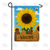 America Forever Sunflower Welcome Garden Flag