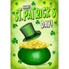 America Forever St. Patty's Pot O' Gold Garden Flag