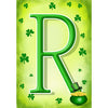 America Forever St. Patty's Pot O' Gold Monogram Garden Flag