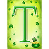 America Forever St. Patty's Pot O' Gold Monogram Garden Flag
