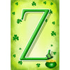 America Forever St. Patty's Pot O' Gold Monogram Garden Flag