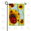 America Forever Ladybugs and Sunflowers Garden Flag
