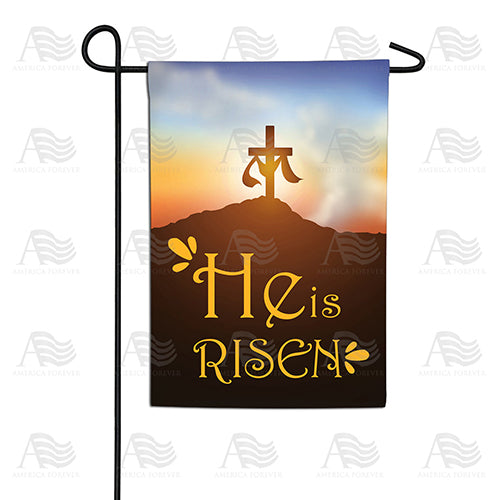America Forever Easter Resurrection Garden Flag