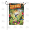 America Forever Magical Spring Forest Garden Flag