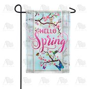 America Forever Open the Window to Spring Garden Flag