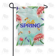 America Forever Spring Flowers at the Lake Garden Flag