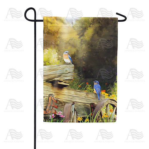 America Forever Spring in the Woods Garden Flag